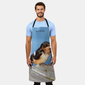 バーンスワローエプロン エプロン (着用した状態)