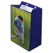 バーンスワローオンザブランチ ミディアムペーパーバッグ (裏面アングル)