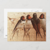 バーンスワローズ ポストカード (正面/裏面)