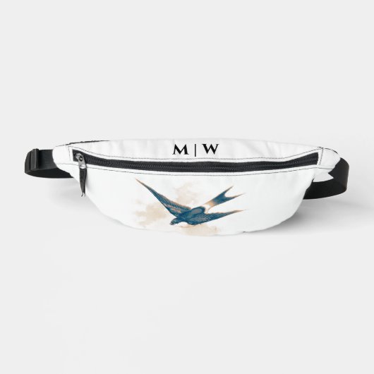 バーンスワロープリントカットソーバッグ ファニーパック (正面)