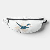 バーンスワロープリントカットソーバッグ ファニーパック (レイダウン)