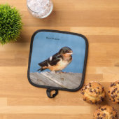 バーンスワローポットホルダー 鍋敷き (トップダウン)