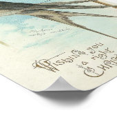 バーンスワローヴィンテージクリスマス ポスター (角)