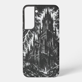 バーンズインヘルによるブラックフォートレス SAMSUNG GALAXY S22+ケース