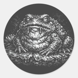 バーンズインヘルによる憑かれたヒキガエルシジル ラウンドシール