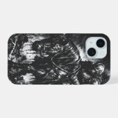 バーンズインヘル作『倒れた騎士』 iPhone 15ケース (裏面横)