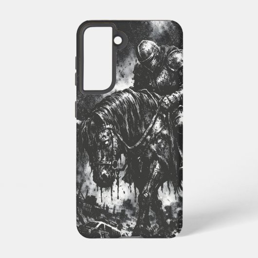バーンズインヘル作『倒れた騎士』 SAMSUNG GALAXYケース (裏面)
