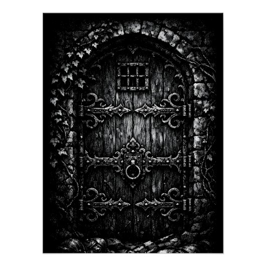 バーンズインヘル作「魔術師の扉」 ポスター (正面)