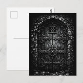 バーンズインヘル作「魔術師の扉」 ポストカード (正面/裏面)