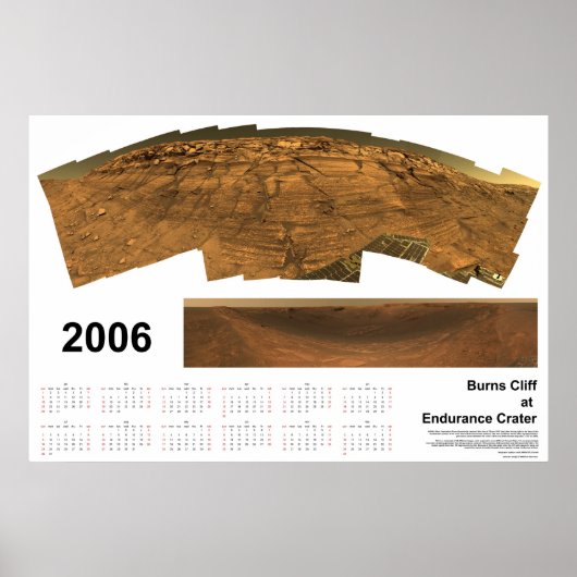 バーンズクリフアットエンデュランスクレーター ポスター (正面)