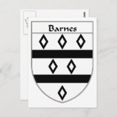 バーンズコートオブアームズ/家紋 ポストカード (正面/裏面)