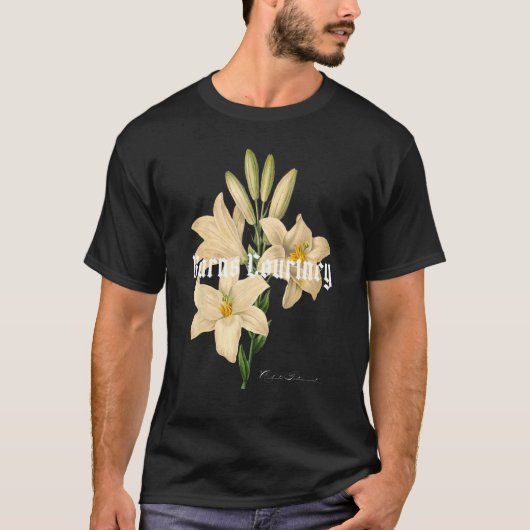 バーンズコートニーu2013ホワイトリリー tシャツ (正面)