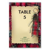 バーンズフォーマルテーブルマーカー テーブルナンバー (裏面)