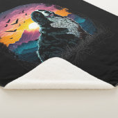 バーンズマウンテンドッグマウンテンサンライズビュー シェルパブランケット (3/4)