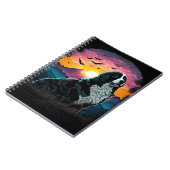 バーンズマウンテンドッグマウンテンサンライズビュー ノートブック (左側)