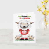 バーンズリー（Barnsley） 面白いサッカークラブカード カード (黄色い花)