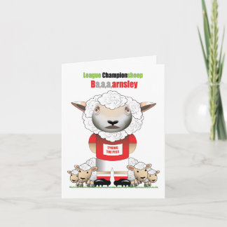 バーンズリー（Barnsley） 面白いサッカークラブカード カード