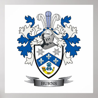 バーンズ家紋コート・オブ・アームズ ポスター