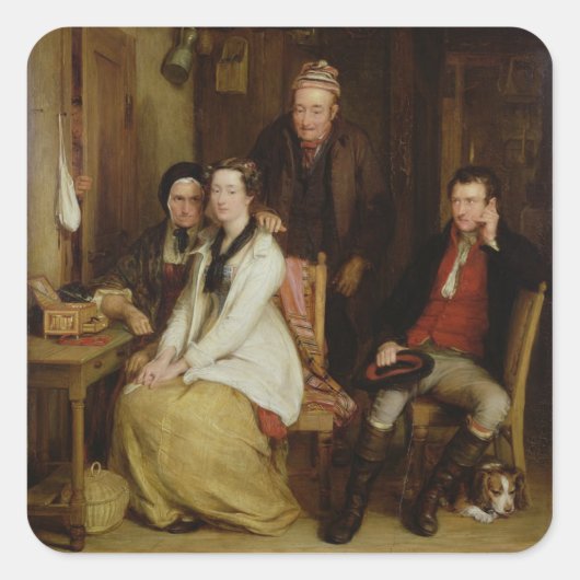 バーンズ・ダンカンの拒絶 スクエアシール (正面)