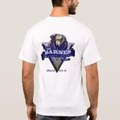 バーンズ・メタクレフター Tシャツ (裏面)