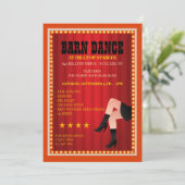バーンダンス招待状 招待状 (スタンド正面)