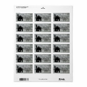 バーンチ素朴ムニー移動した住所 シール (フルシート)