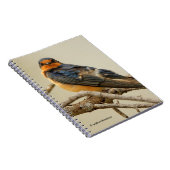 バーンツバメを持つトレーディングステア ノートブック (右側)