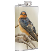 バーンツバメを持つトレーディングステア フラスク (右)