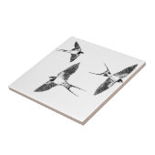 バーンツバメ タイル (側面)