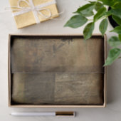 バーンテクスグランジチャセピアヴィンテージカントリー素朴 薄葉紙 (ギフト)