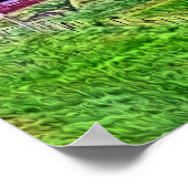 バーンデジタ絵画ル ポスター (角)