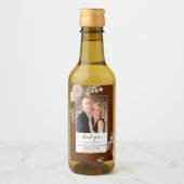 バーントアンバーボホバラ結婚ズサンキューミニ ワインラベル (正面)