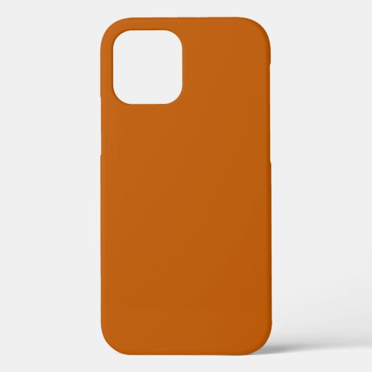 バーントオレンジタフiPhone 12ケース Case-Mate iPhoneケース (裏面)