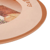 バーントオレンジヴィンテージビレッジオブハンガリー カッティングボード (角)