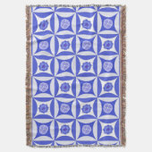 バーンドアのコーンフラワーとスピードウェル スローブランケット (正面縦)