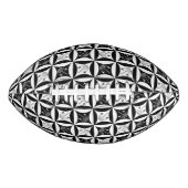 バーンドアの穴に灰色の物質 アメリカンフットボール (正面)