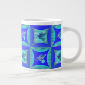 バーンドアの穴に青い鳩 ジャンボコーヒーマグカップ (右)