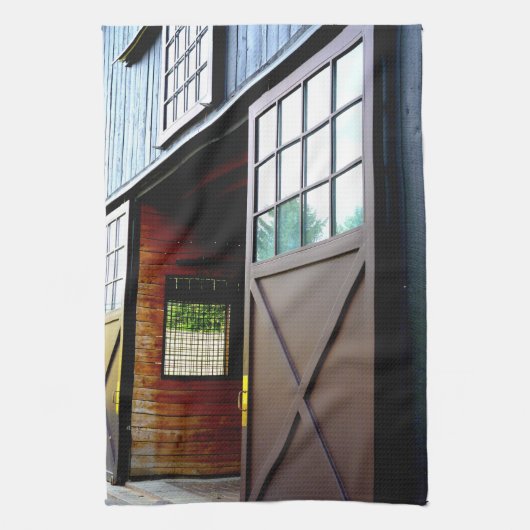 バーンドアの視点 キッチンタオル (縦)