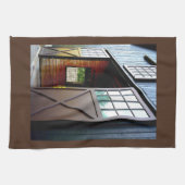 バーンドアの視点 キッチンタオル (横)