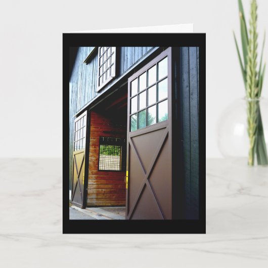 バーンドアの視点 サンキューカード (正面)