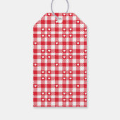 バーンドアニマルベビーシャワーお気に入りギフトラベル ギフトタグ (裏面)