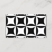 バーンドアパターンのブラックホール 名刺 (正面)
