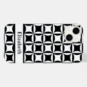 バーンドアパターン名の穴 Case-Mate iPhoneケース (裏面 (横))