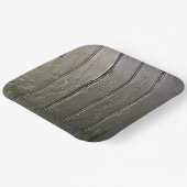 バーンドアファームハ素朴ウスモダンブラックシック ペーパープレート (傾斜あり)