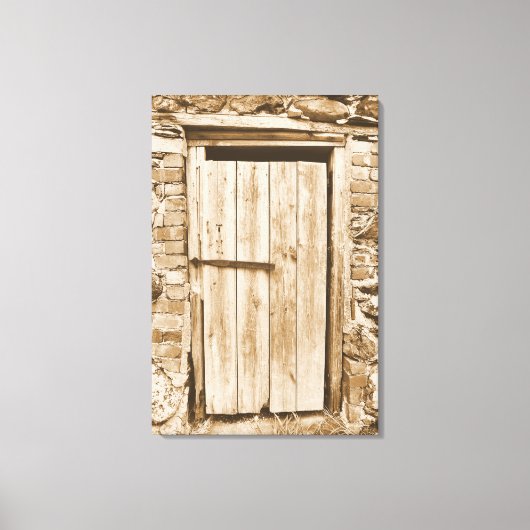 バーンドア キャンバスプリント (正面)