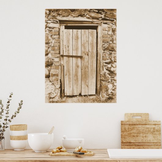 バーンドア ポスター (キッチン)