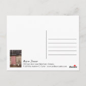 バーンドア ポストカード (裏面)