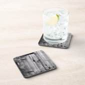 バーンドア（白黒） コースター (右側)