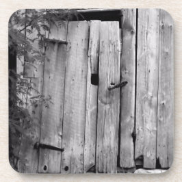 バーンドア（白黒） コースター