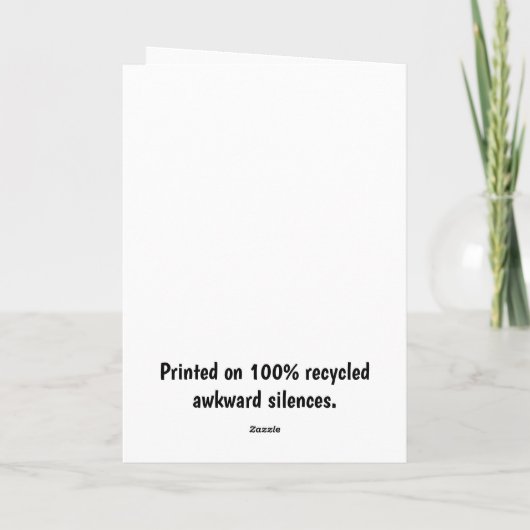 バーンドウおもしろいル誕生日が全年齢を目指す カード (裏面)